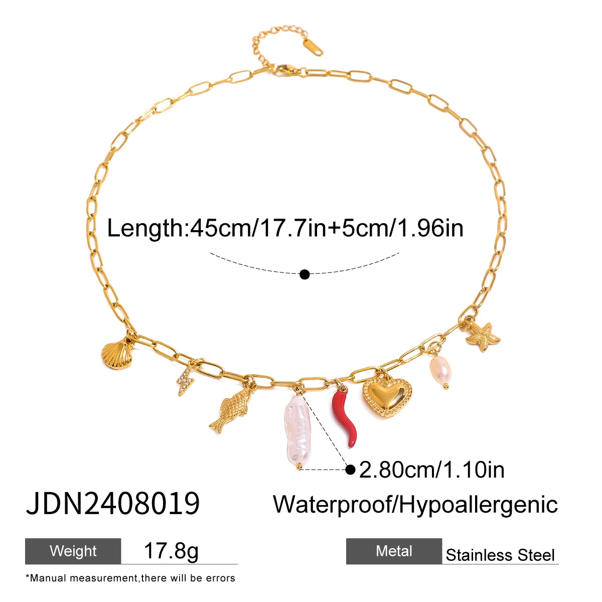 Seashells Necklaces Collection