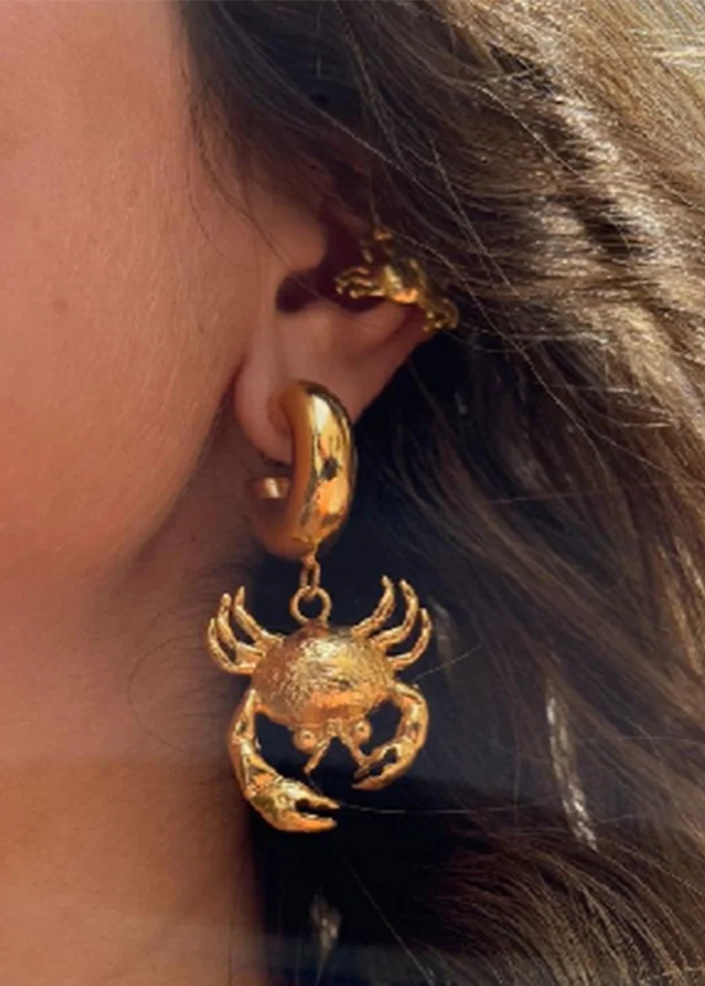 Baby Crab Earrings