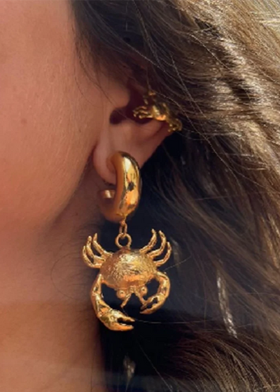 Baby Crab Earrings