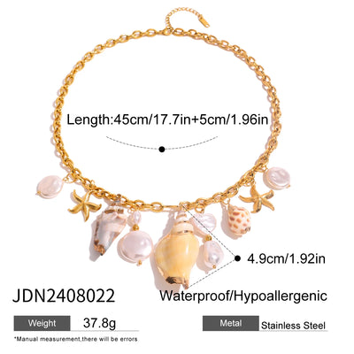 Seashells Necklaces Collection