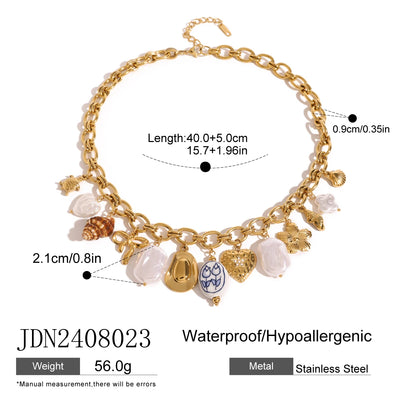 Seashells Necklaces Collection