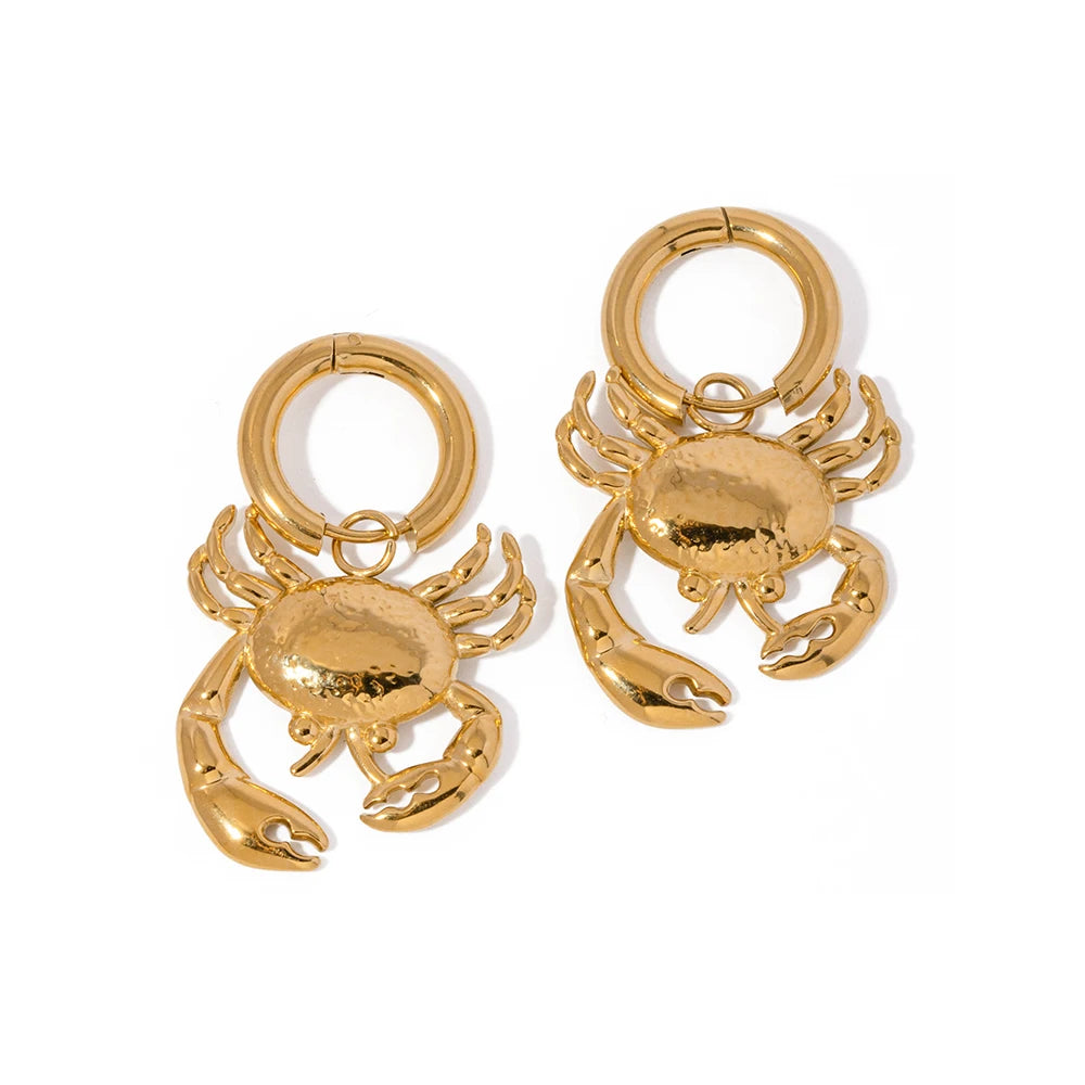 Baby Crab Earrings