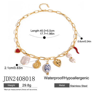Seashells Necklaces Collection