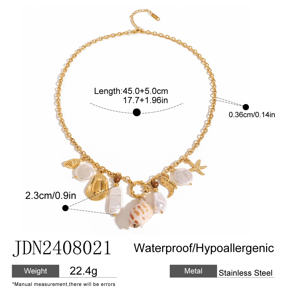 Seashells Necklaces Collection