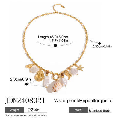 Seashells Necklaces Collection