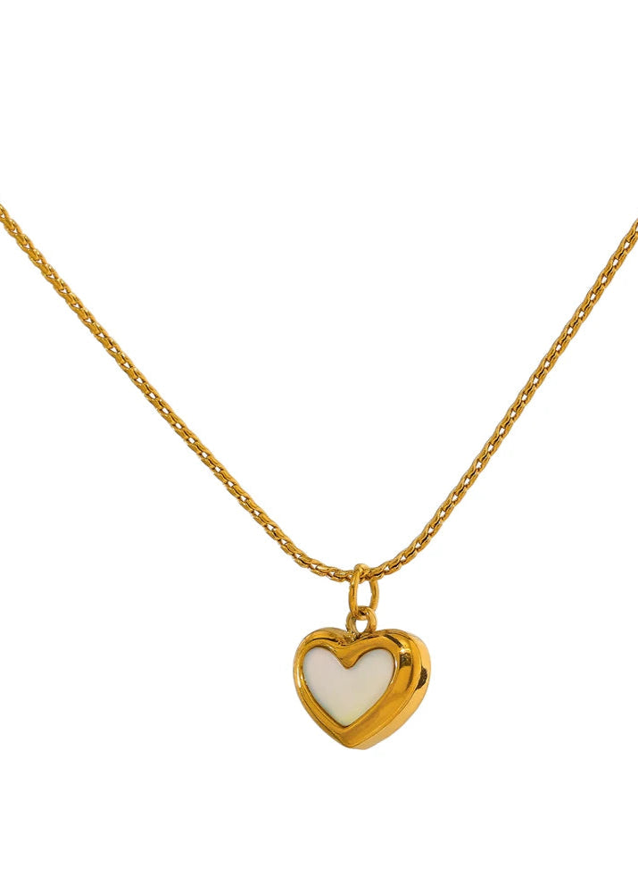 Shell Heart Bracelet