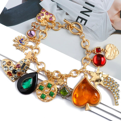 Chunky Charm Bracelet