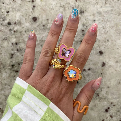 Chunky Cocktail Rings