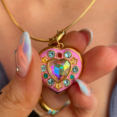 Pink Drip Necklaces