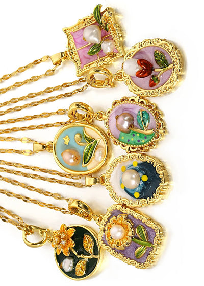 French Art Necklace