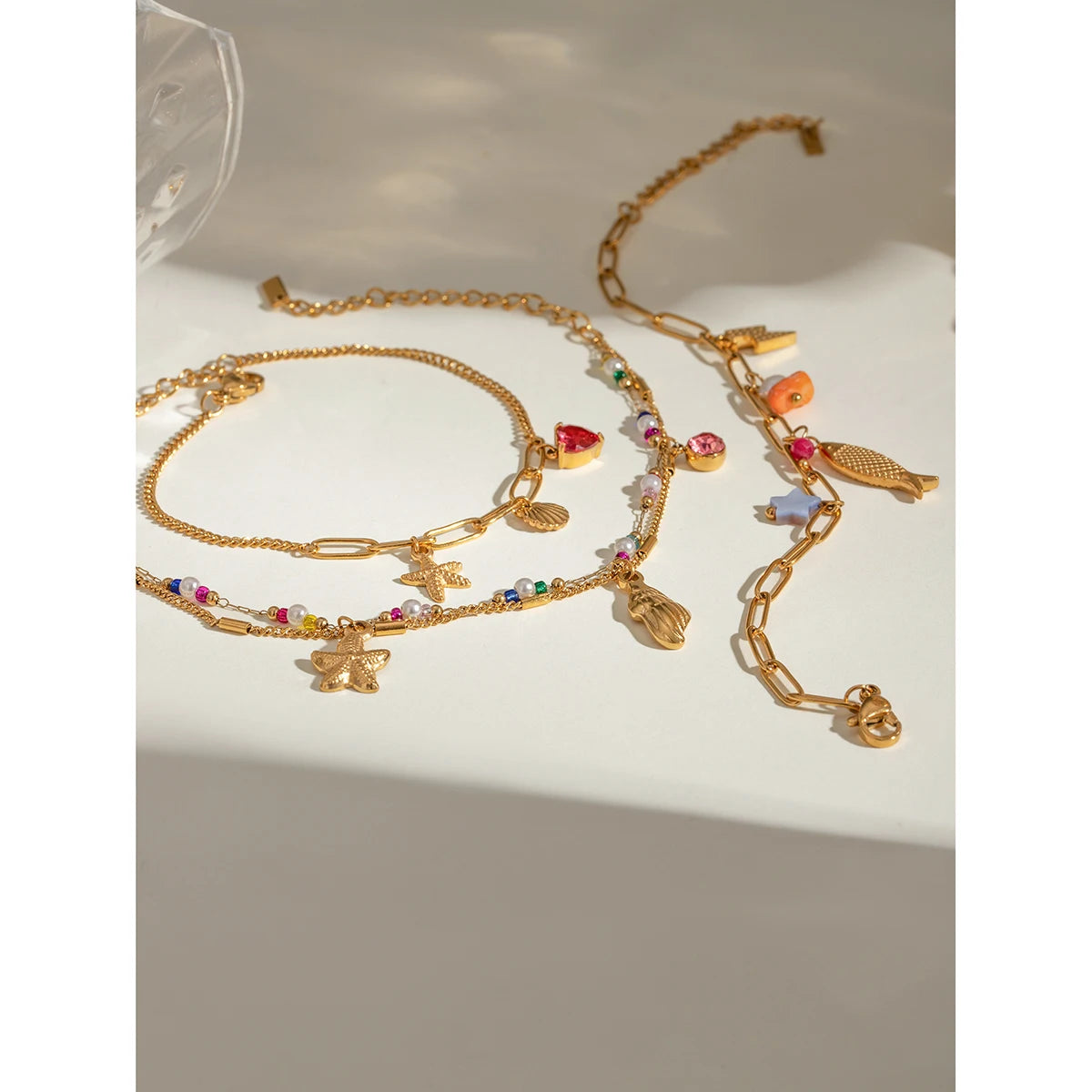 Starfish Shell Bracelet