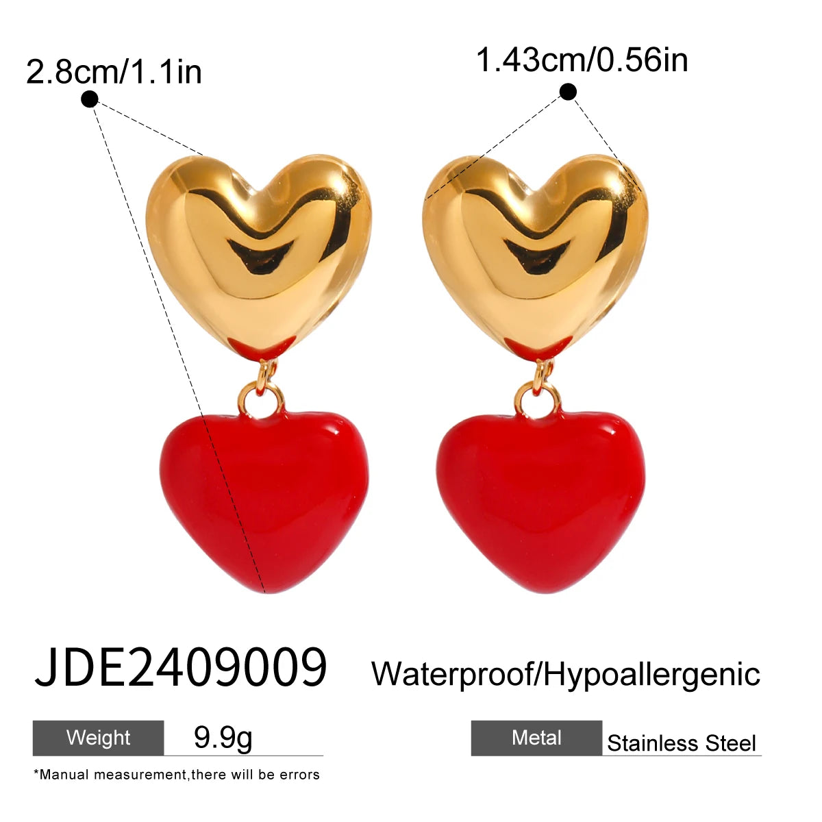 Heart Decadence Earrings