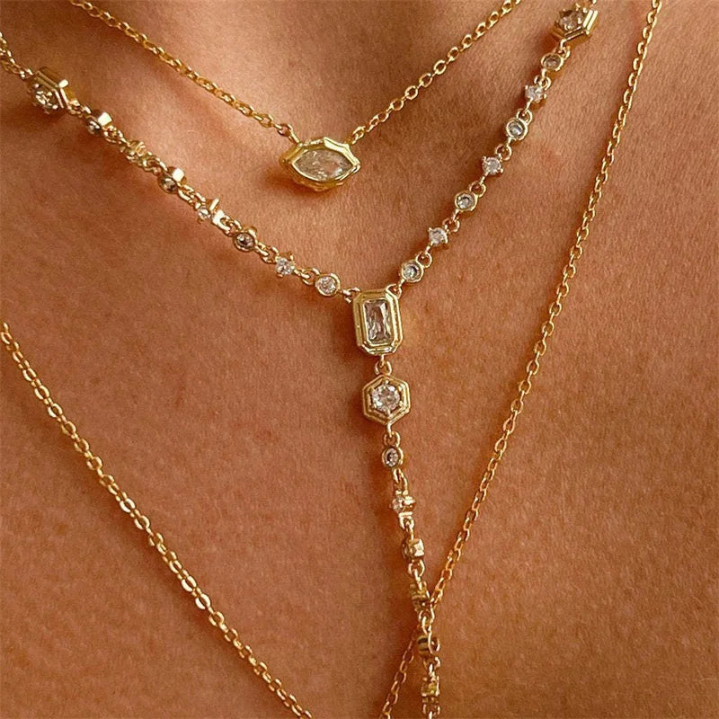 Crystal Choker Necklaces