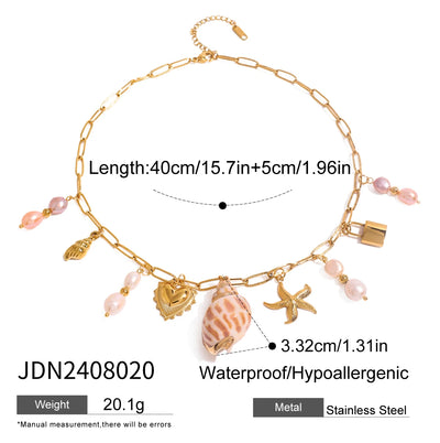 Seashells Necklaces Collection