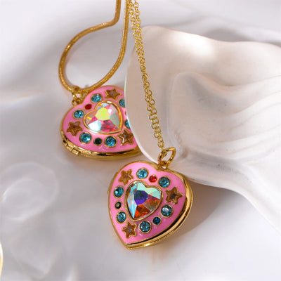 Pink Drip Necklaces