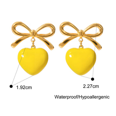 Yellow Daisy Earrings