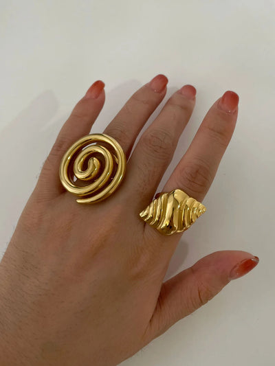 Swirl Chunky Rings