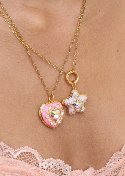 Pink Drip Necklaces