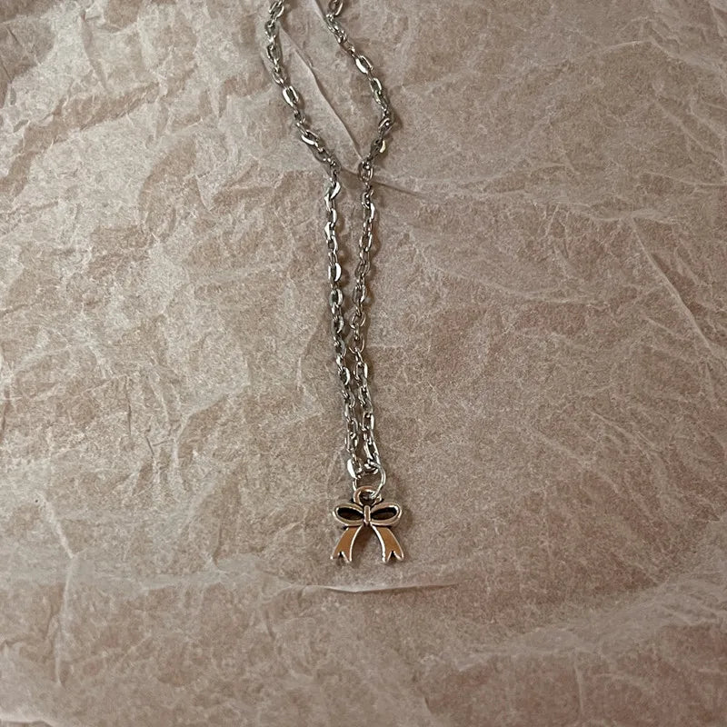 Silver Glass Necklaces