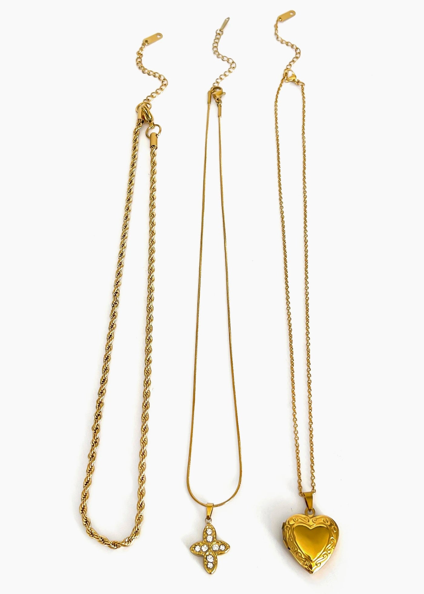 Locket Stacking Necklaces