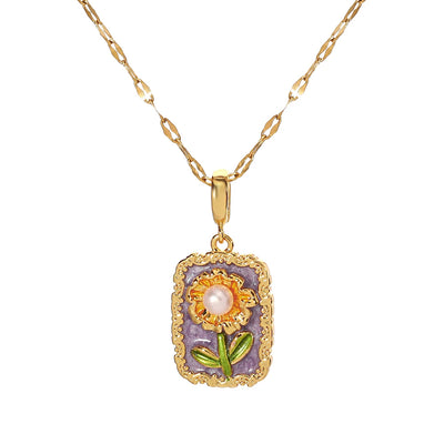 French Art Necklace