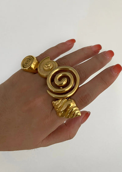 Swirl Chunky Rings