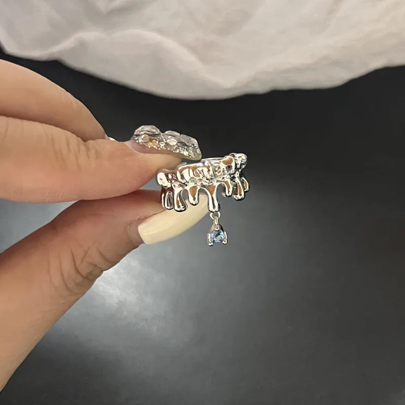 Pink Drip Rings
