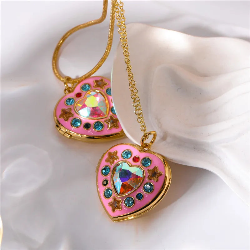Pink Drip Necklaces