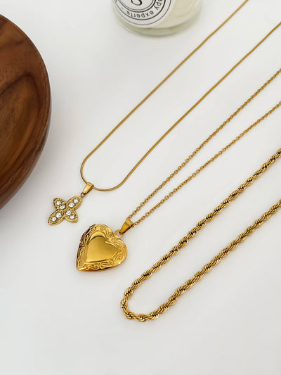 Locket Stacking Necklaces