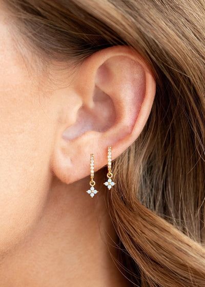 Blue Space Earrings