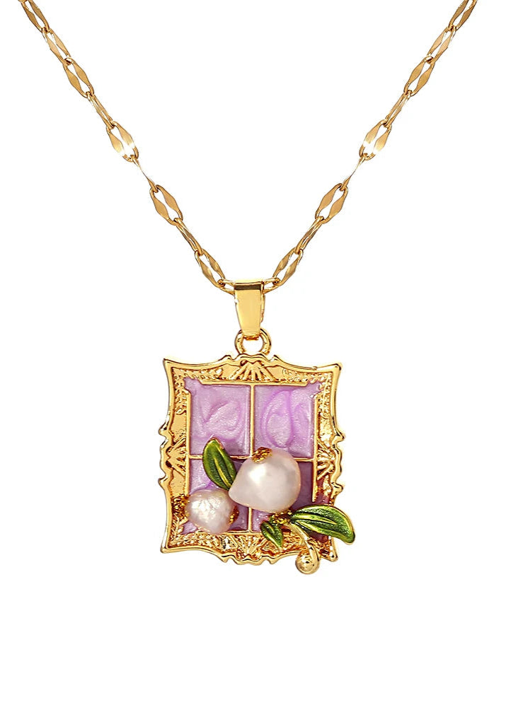 French Art Necklace