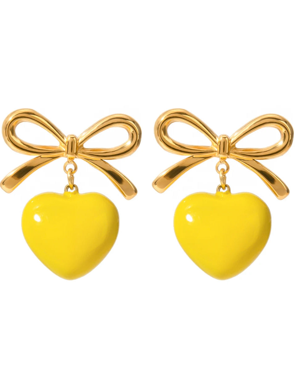 Yellow Daisy Earrings