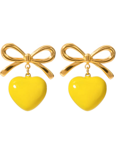 Yellow Daisy Earrings