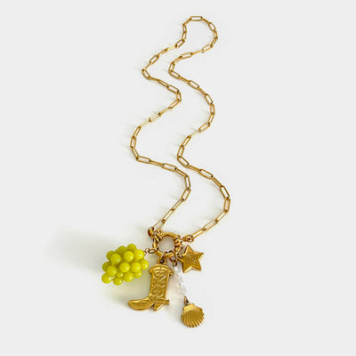 Blueberry Grape Necklaces