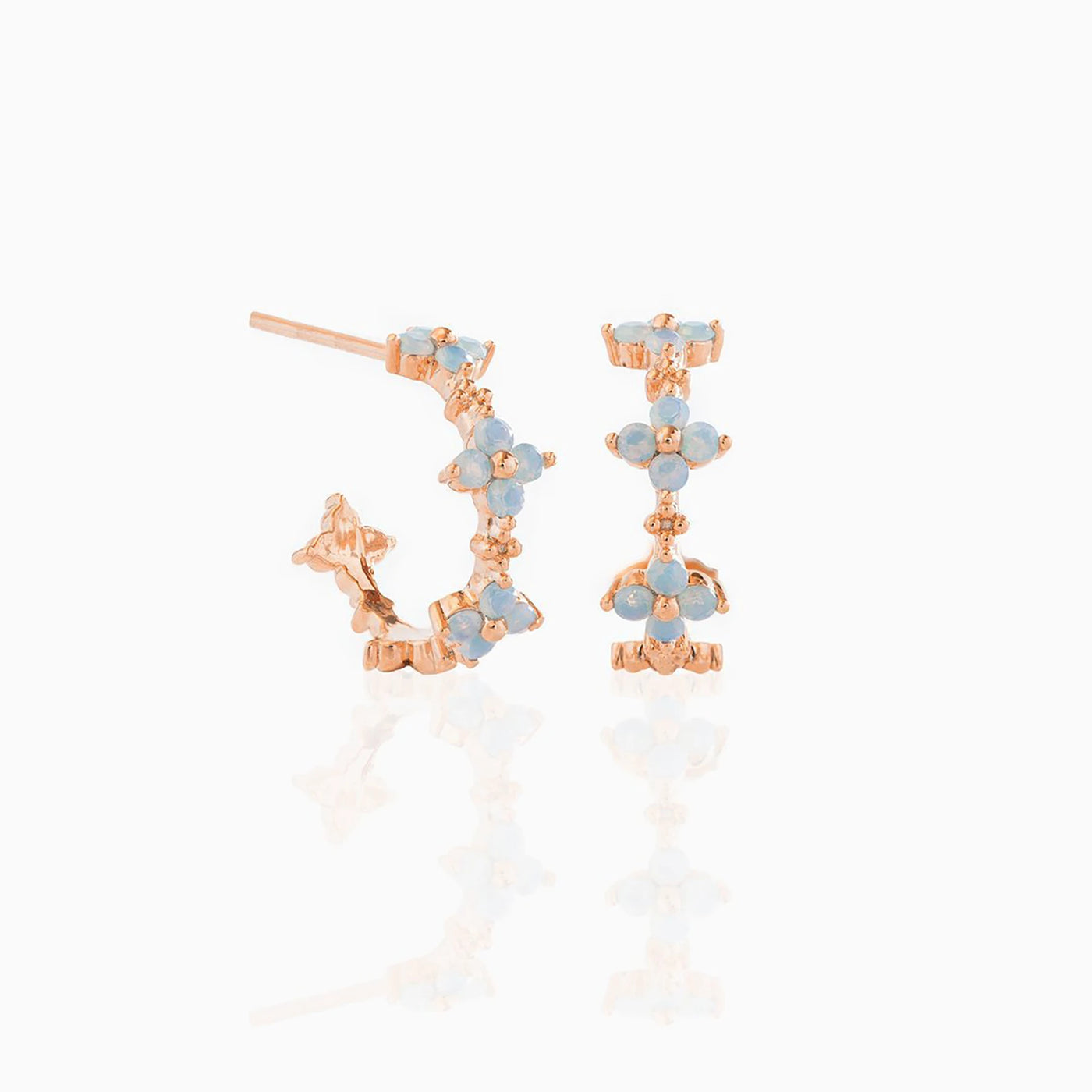 Blue Space Earrings