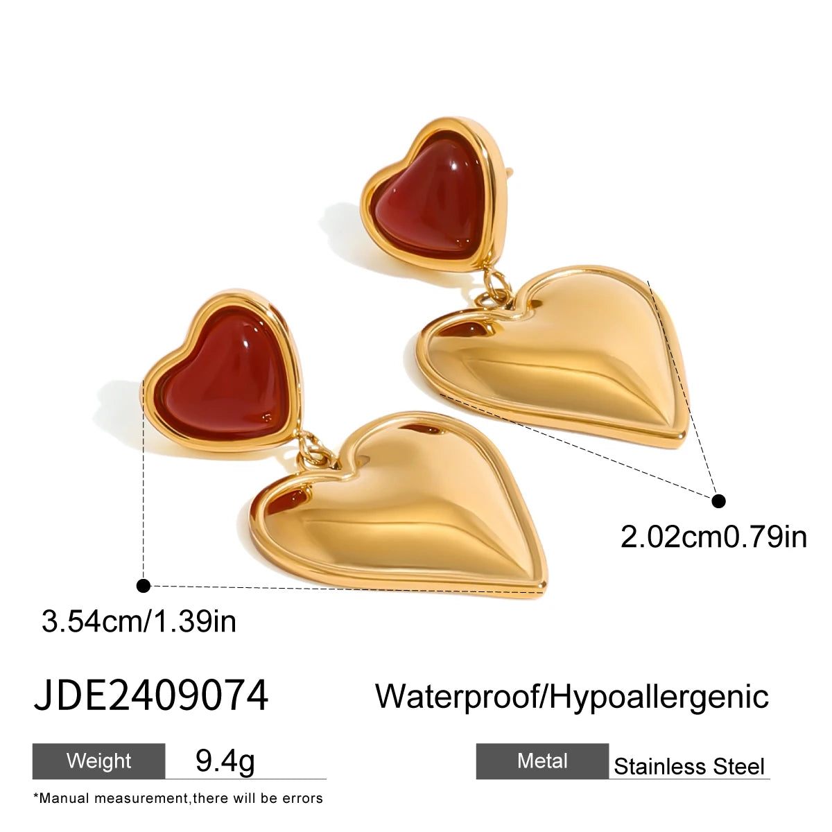 Heart Decadence Earrings