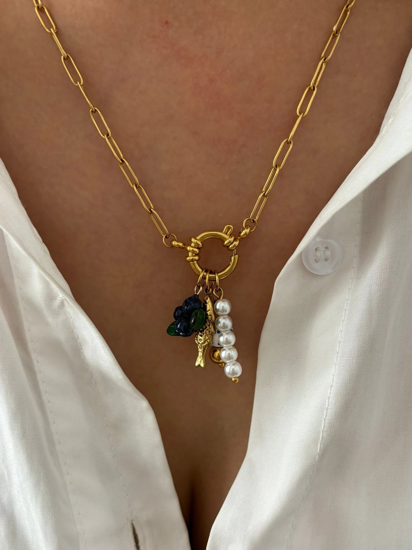 Blueberry Grape Necklaces