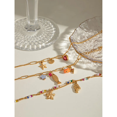 Starfish Shell Bracelet