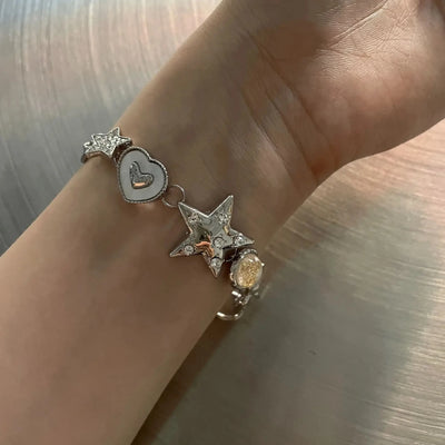 Heart & Star Bracelet