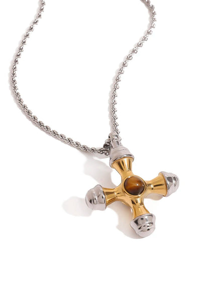 Vintage Cross Necklace