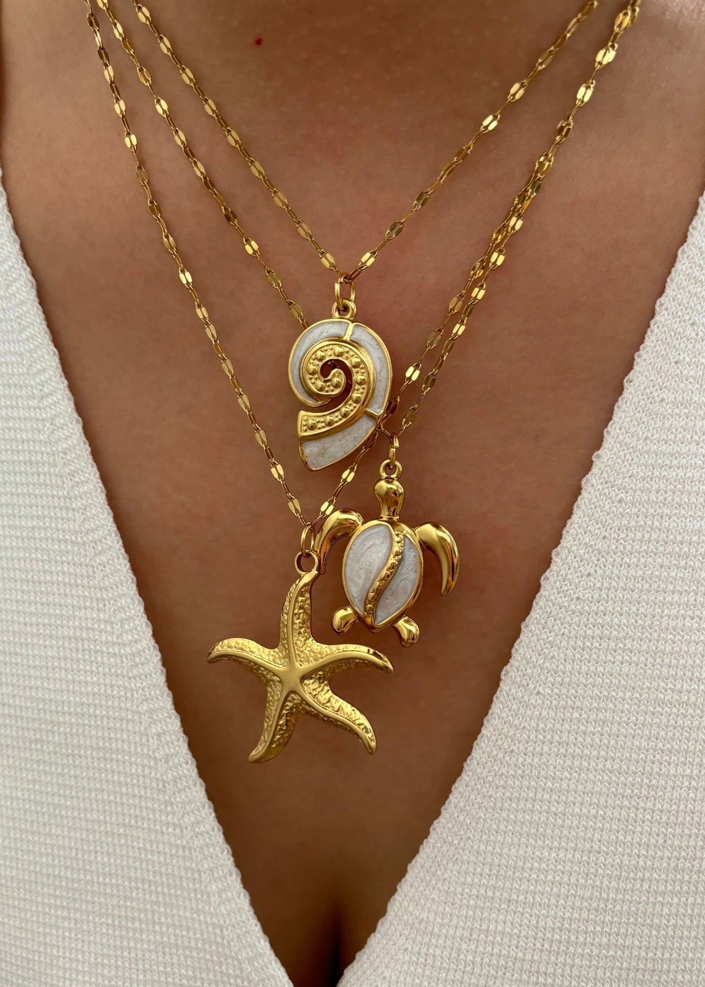 Sea Creature Necklaces