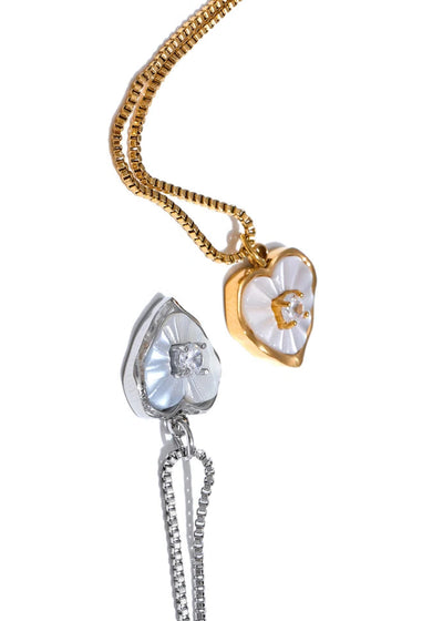 Glass Heart Pendant