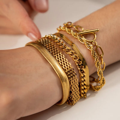 Chain Stack Bracelet