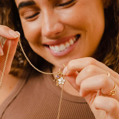 DIY Month Necklace