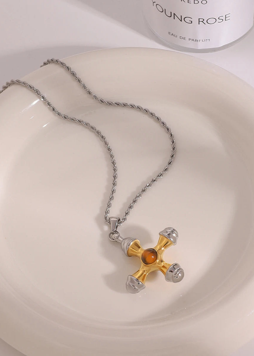 Vintage Cross Necklace