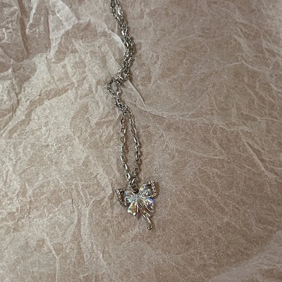 Silver Glass Necklaces