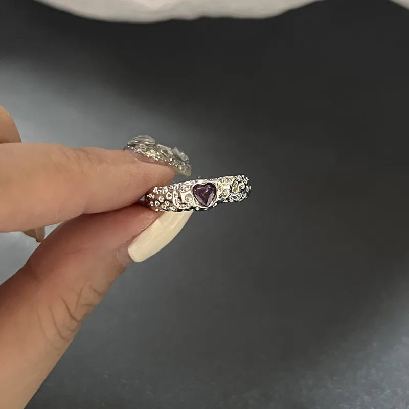 Pink Drip Rings