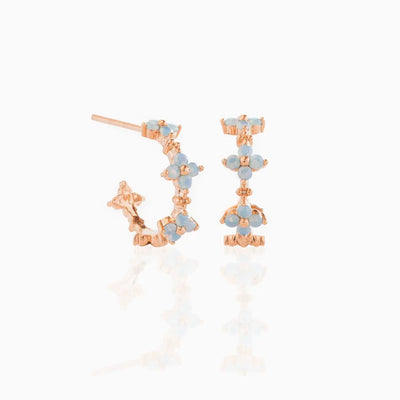 Blue Space Earrings