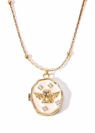 Angel Medallion Necklace