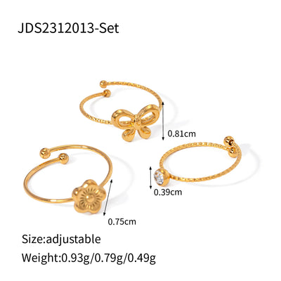 Star & Moon Ring Sets